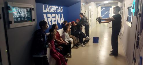 Мы посетили Лазертаг арену
